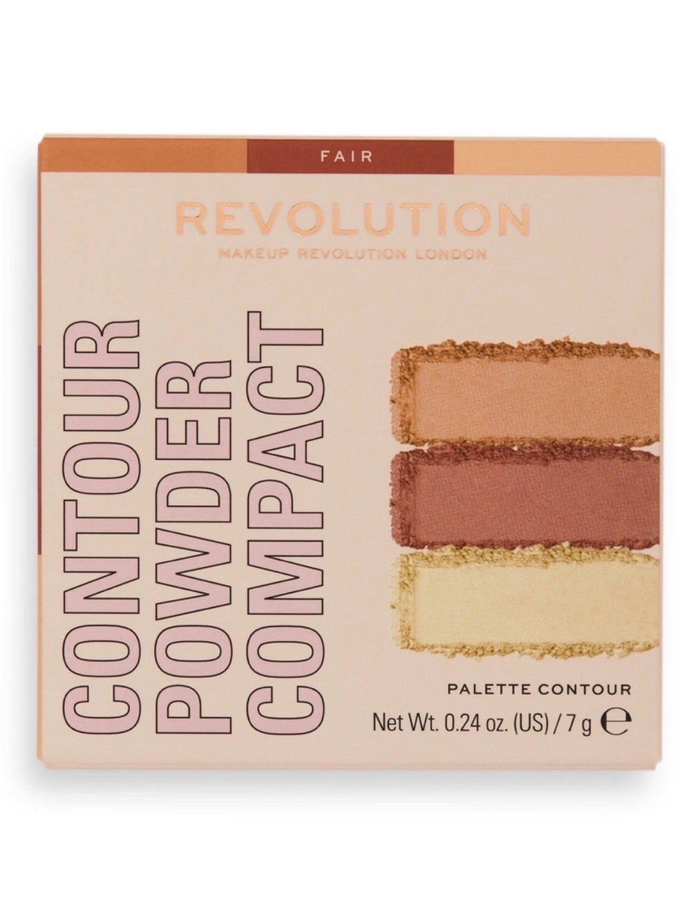 Makeup Revolution Contour Powder Compact - Fair, NEW